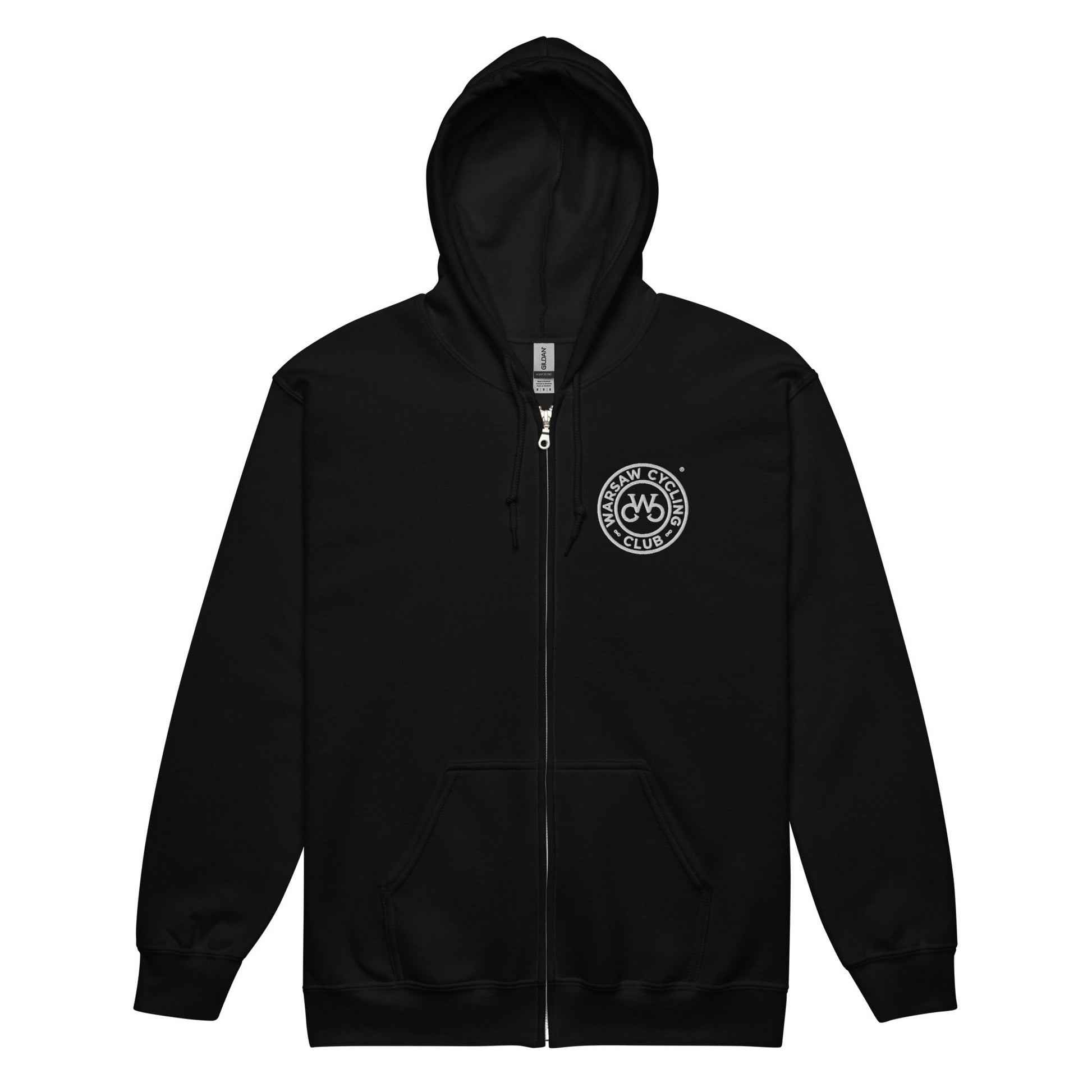 Unisex Heavy Blend Zip Hoodie - Warsaw Cycling Club